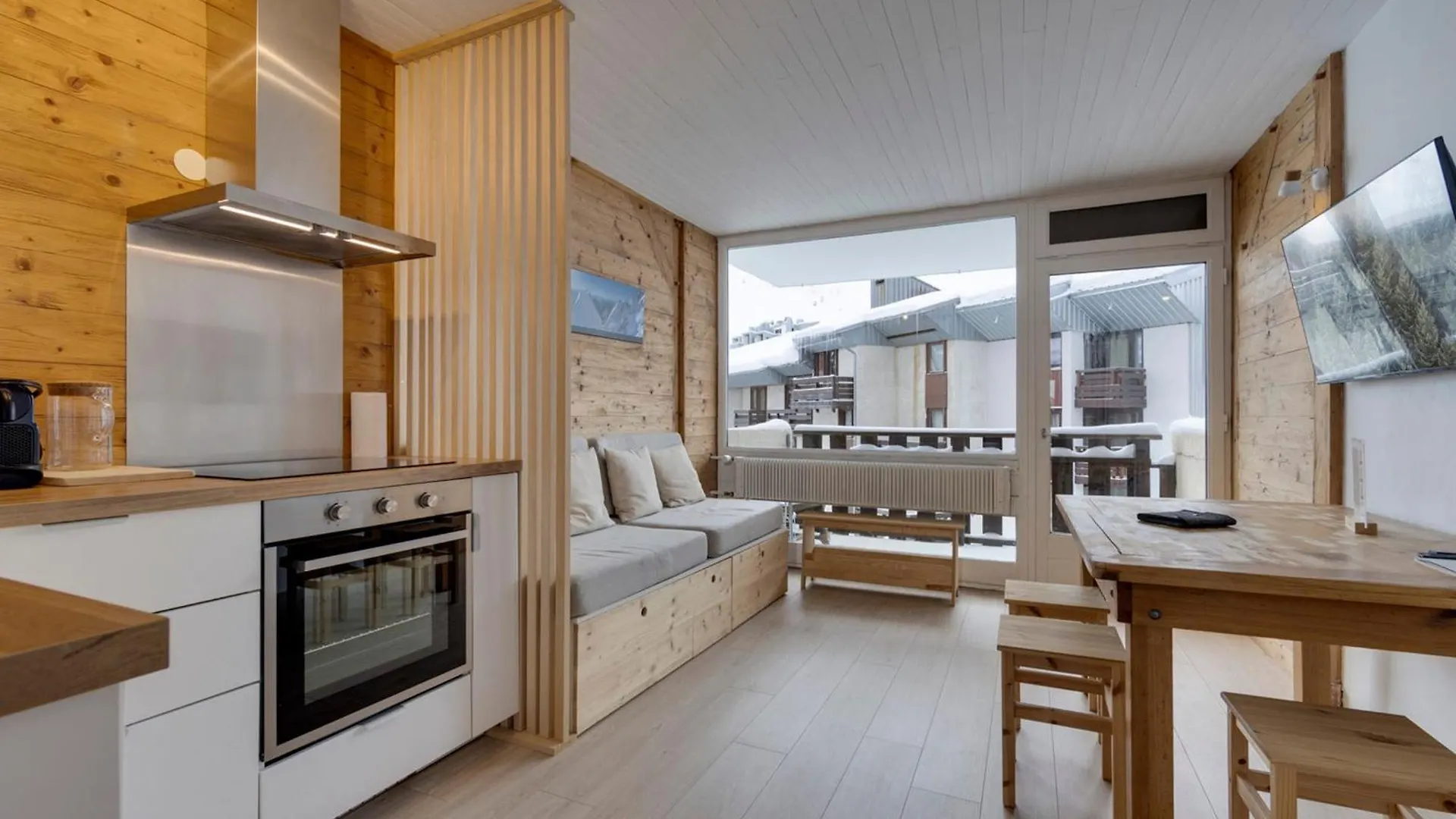 Appartement Renove A Tignes, Quartier Du Lavachet - 4 Pers., Balcon, Casier A Ski - Fr-1-641-33 Tignes
